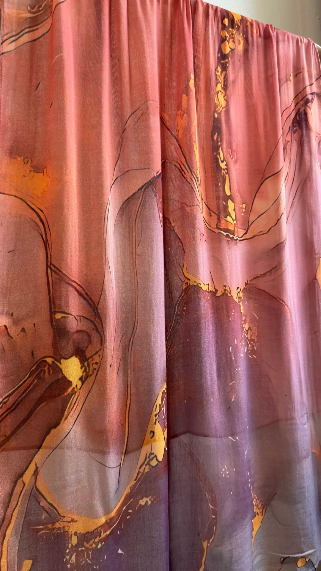 Amber Sunset - Bamboo Modal Hijab - Image 3