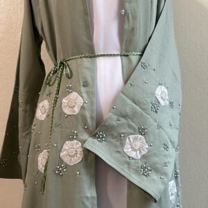 HASNAA - 4 Piece Set in Matcha Green