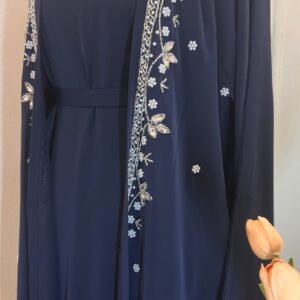 RAYA - Midnight Blue Abaya Set