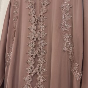 SANA - Dusty Rose 2 Piece Abaya Set