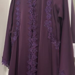 SANA - Purple 2 Piece Abaya Set