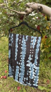 Indigo Print Jersey Hijab