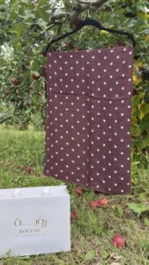 Mahogany Petite Polka Dot