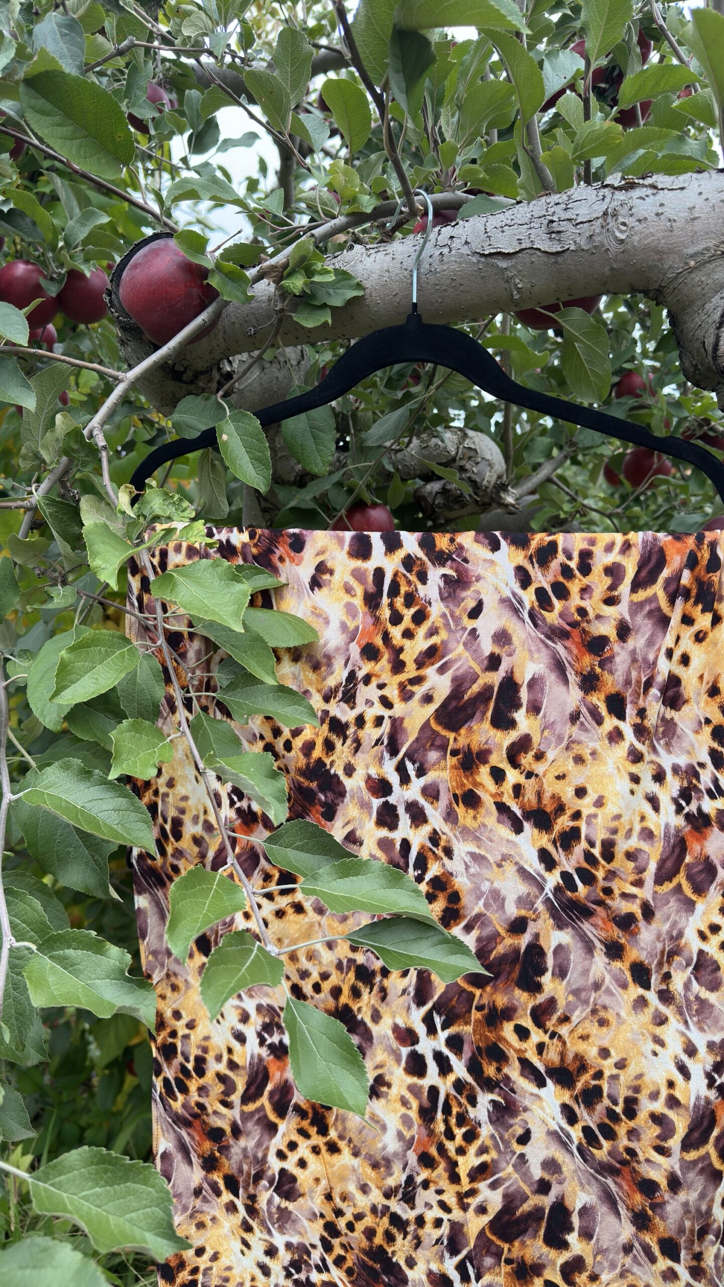 Feline Print Jersey Hijab - Image 3